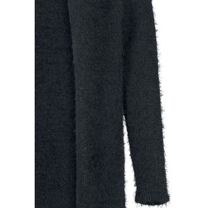 Urban Classics - Damesvest - Zwart - Vederlook - Casual