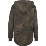 Urban Classics - Oversized Camo Hoody - Groen - Katoen - Loose Fit