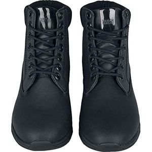 Urban Classics Heren Runner Boots Enkellaars, zwart, 47 EU