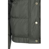 Urban Classics - Hooded Jas - Dames - Groen - 100% Polyester