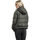 Urban Classics - Hooded Jas - Dames - Groen - 100% Polyester