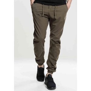 Urban Classics Heren joggingbroek- Stretch Groen