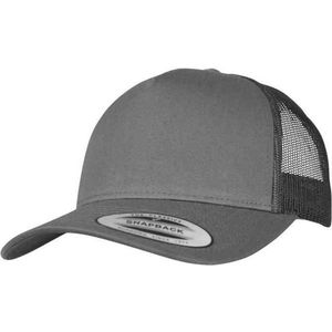 Flexfit 5-Panel Retro Trucker Cap uniseks-volwassene 5-Panel Retro Trucker Cap, antraciet, One Size