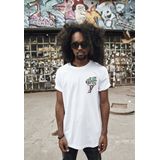 Mister Tee - Flamingo Tee - T-shirt - Zwart - Casual