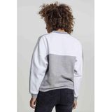 Sweatshirt - Color-Blocking - Oversized - Lange Mouw - Normale Pasvorm