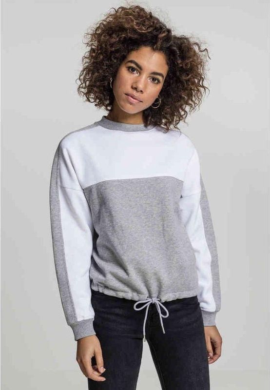 Sweatshirt - Color-Blocking - Oversized - Lange Mouw - Normale Pasvorm
