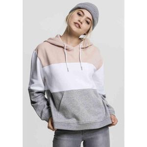Urban Classics - Oversize 3-Tone Hoodie/trui - Roze