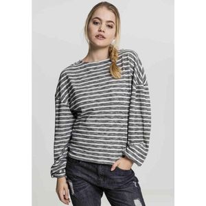 Trui - Gestreept - Polyester/Baumwolle - Oversized
