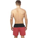 Urban Classics - Block Swim Shorts - Heren Zwembroek - Sneldrogend - Met Mesh-binnenslip