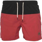 Urban Classics - Block Swim Shorts - Heren Zwembroek - Sneldrogend - Met Mesh-binnenslip