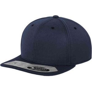 Flexfit - 110 Fitted Snapback navy one size Snapback Pet - Blauw