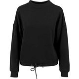 Build Your Brand - Oversized Dames Sweater - Zwart