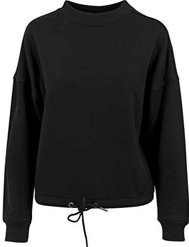Build Your Brand - Oversized Dames Sweater - Zwart