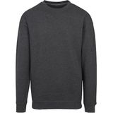 Unisex Sweater 'Crewneck' ronde hals Charcoal