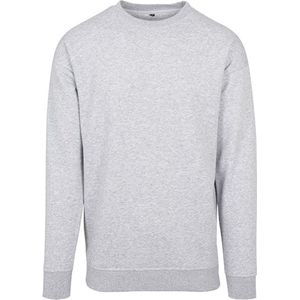 Unisex Sweater 'Crewneck' ronde hals Heather Grey