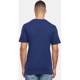 Build Your Brand - Heren T-shirt - Marineblauw - Ronde Hals - 4XL