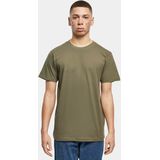 Build your Brand T-Shirt Round Neck BY004 - OLIVE