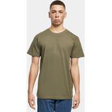 Build your Brand T-Shirt Round Neck BY004 - OLIVE