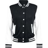 Urban Classics 2 Tone College Collegejas zwart wit