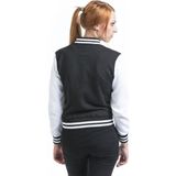 Urban Classics 2 Tone College Collegejas zwart wit