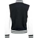 Urban Classics 2 Tone College Collegejas zwart wit