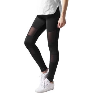 Urban Classics - Tech Mesh Legging - Zwart