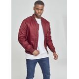 Urban Classics Basic Bomber jacket Rood