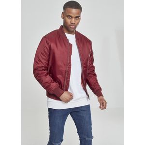 Urban Classics Basic Bomber jacket Rood