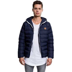 Urban Classics Jas Basic Bubble Jacket Tb863 Nvy/wht/nvy Mannen