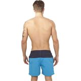 Urban Classics - Block Zwemshorts - L - Turquoise/Blauw