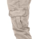 Urban Classics - Cargobroek - Zand - 100% Katoen - Slim Fit