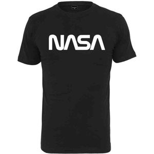 Mister Tee NASA - NASA Worm Heren T-shirt - Zwart