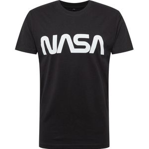 Mister Tee NASA - NASA Worm Heren T-shirt - Zwart