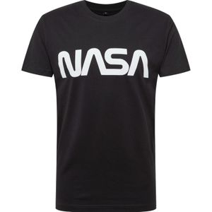 Mister Tee NASA - NASA Worm Heren T-shirt - Zwart