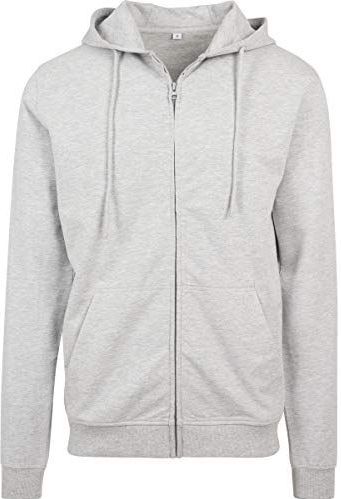 Build Your Brand Terry Sweatshirt Met Rits