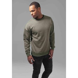Urban Classics Sweater/trui- Crewneck Groen
