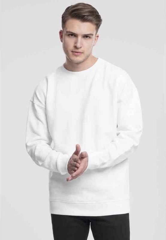 Urban Classics - Basic Crew Sweater/trui - Wit