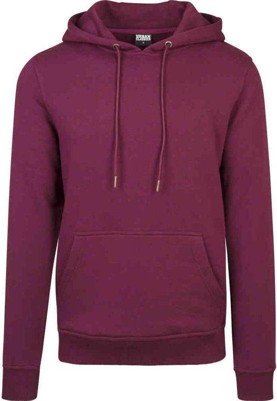 Urban Classics - Terry Basic - Hoodie - Zwart - 63% Katoen, 37% Polyester, 300 gsm