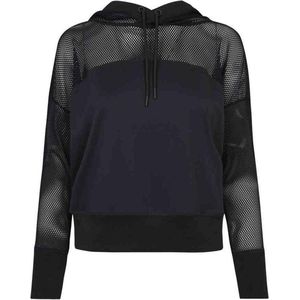 Urban Classics - Mesh Hoodie/trui - Zwart