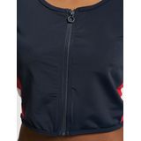 Urban Classic - Dames Crop Top - Met Ritssluiting - Stripe