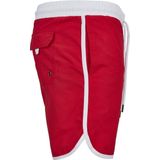 URBAN CLASSICS - Zwemshorts - Rood - Korte Snit - Met Geïntegreerde Slip