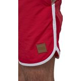 URBAN CLASSICS - Zwemshorts - Rood - Korte Snit - Met Geïntegreerde Slip