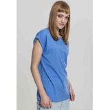 Urban Classics - Extended shoulder Dames T-shirt Blauw