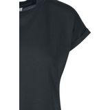 Urban Classic - Ladies Turtle - Jerseyjurk - Zwart - Verlengde Schouders