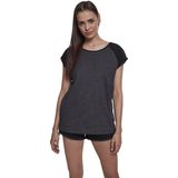 Urban Classics - Contrast Raglan top Grijs