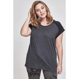 Urban Classics - Contrast Raglan top Grijs