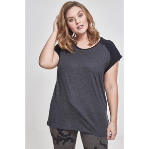 Urban Classics - Contrast Raglan top Grijs