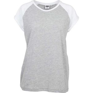 Urban Classics - Contrast Raglan top Grijs