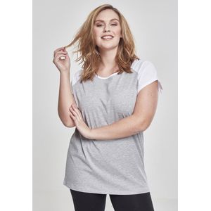 Urban Classics - Contrast Raglan top Grijs