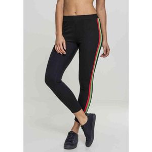 Urban Classics - 3-Tone Tape Legging - Zwart
